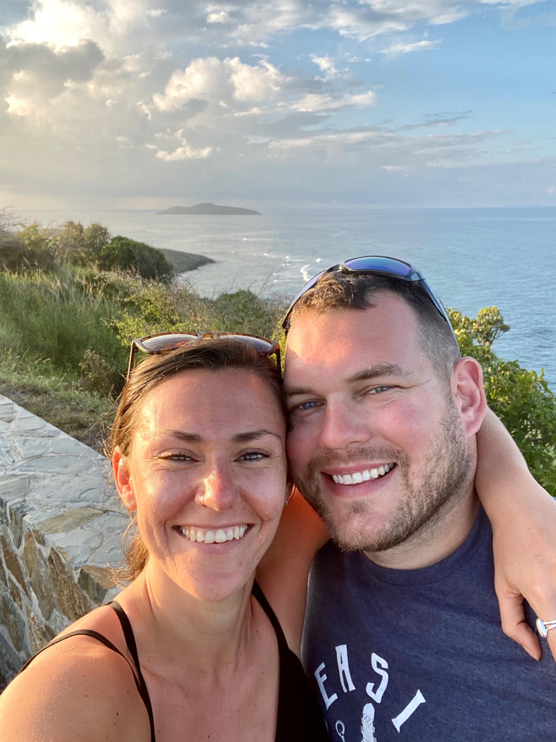Tanya and Guy took advantage of covid times by going on a lot of camping trips. They went on a road trip through Bend, Crater Lake and ending on Oregon coast and got clever by "staying in the US" by going to the US Virgin Islands.