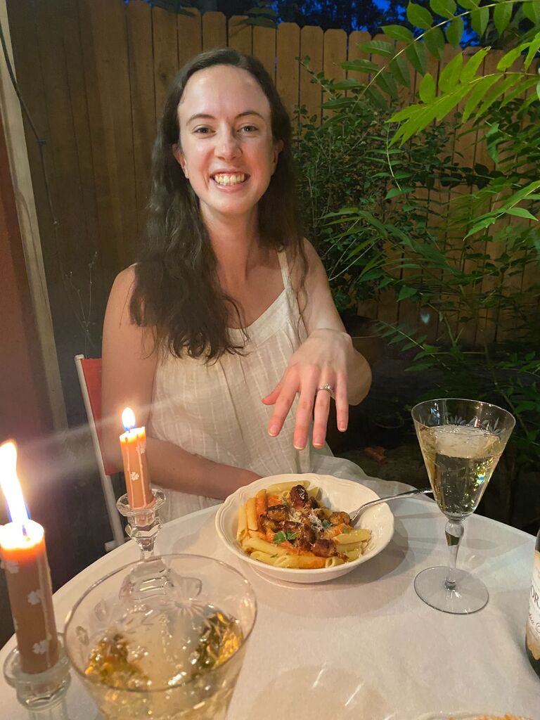 We got engaged!