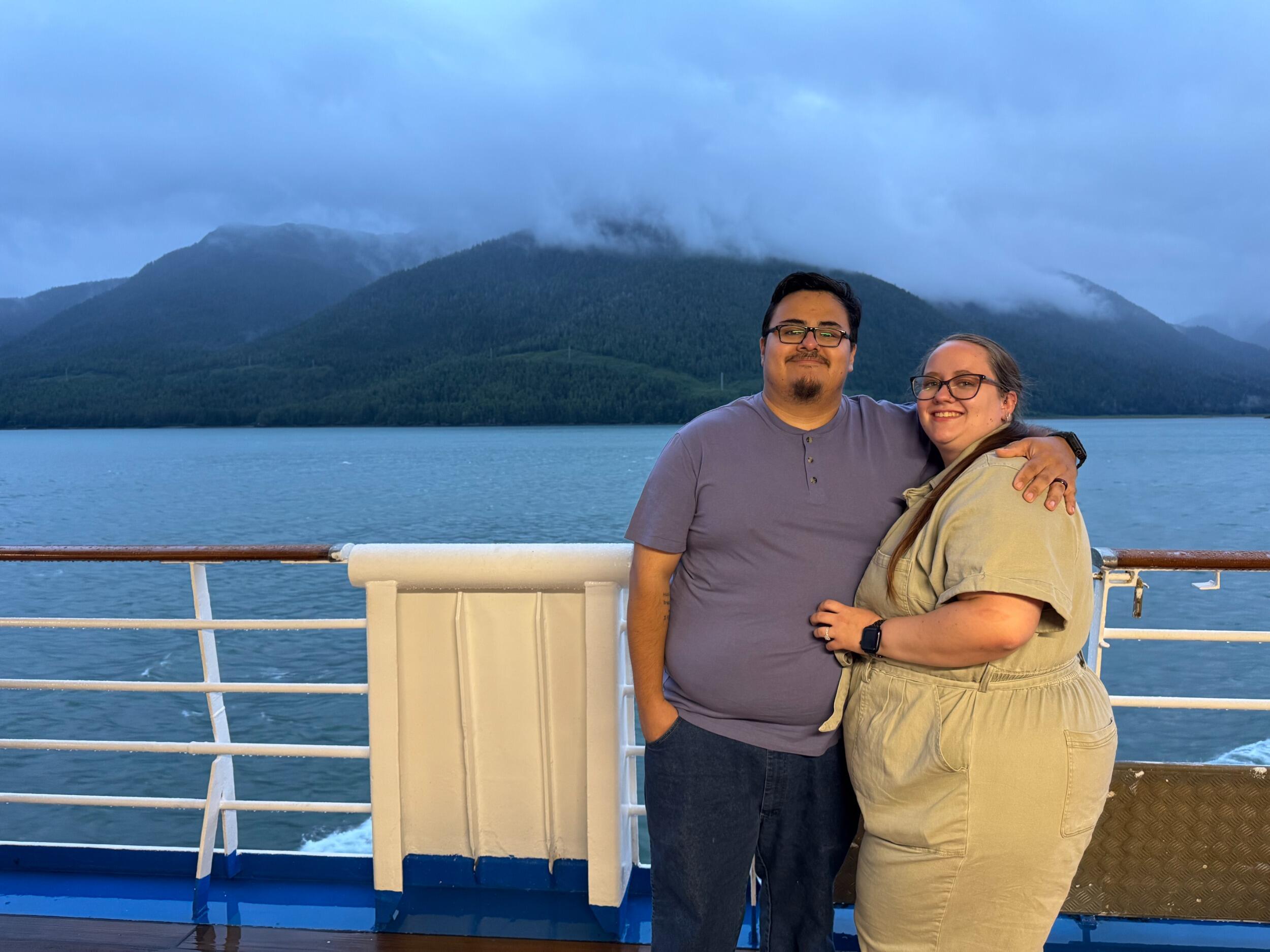 On a wonderful Alaskan Cruise vacation this summer! What spectacular views 