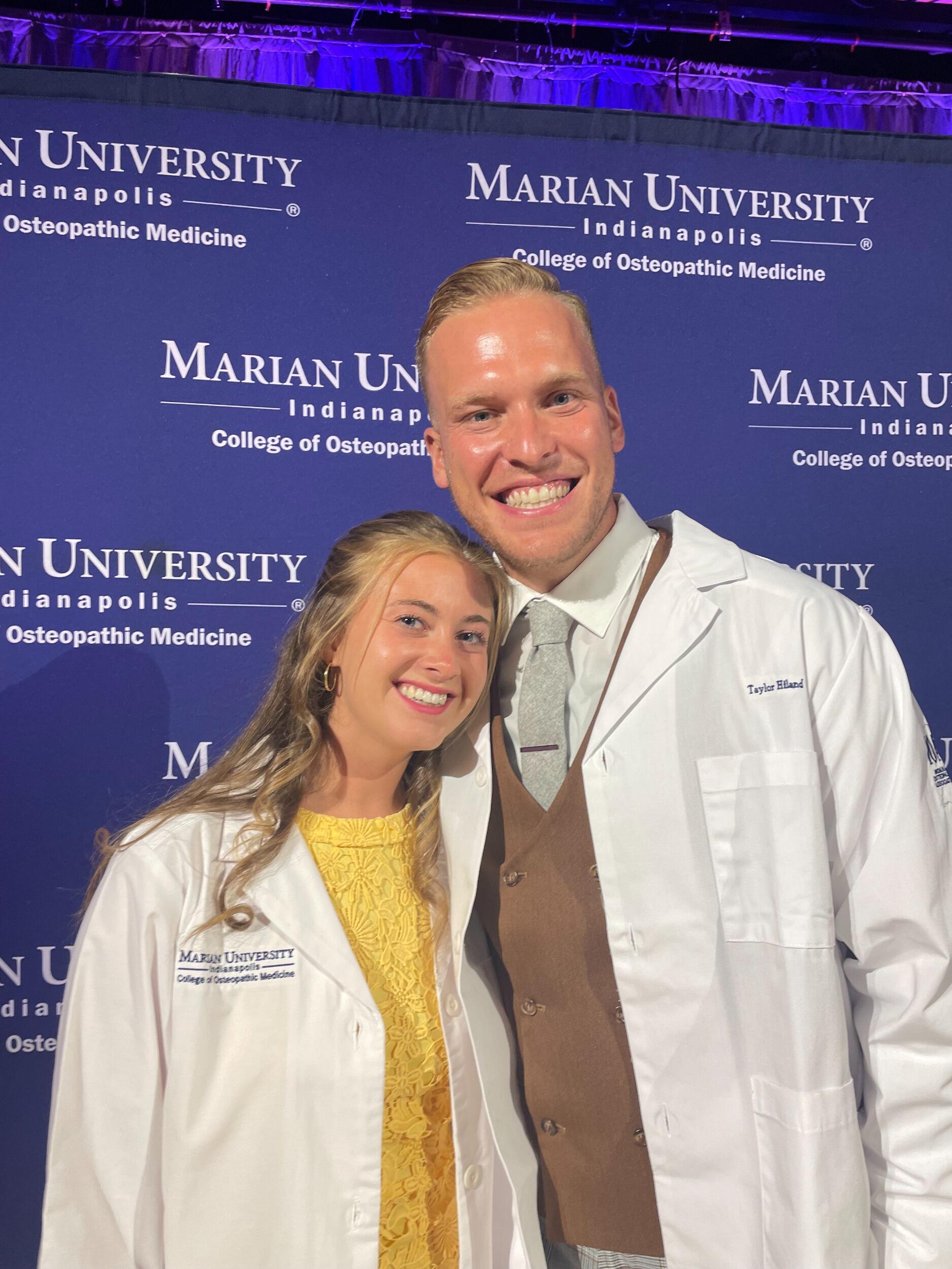 White Coat Ceremony - Halfway to being doctors! 