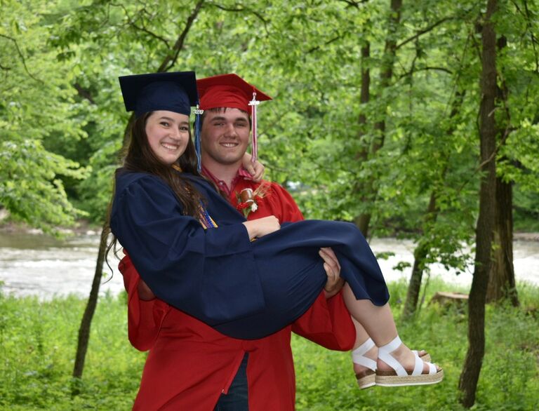 Chad and I graduated High School during the COVID-19 Pandemic