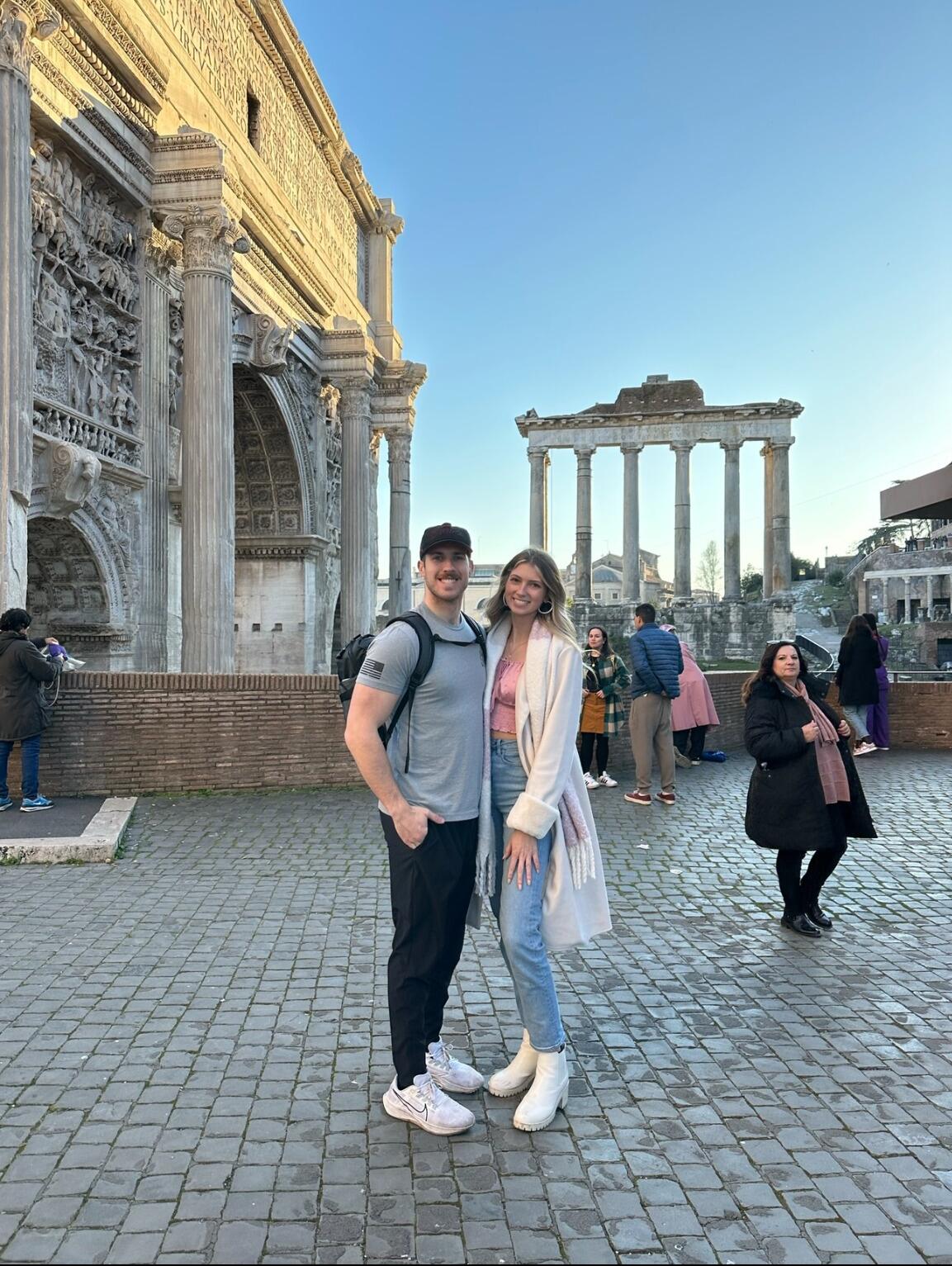 First trip to Europe where we explored Milan, Rome, and Paris together. Such a fun adventure!