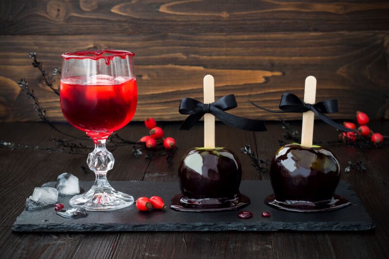 poison apple red cocktails