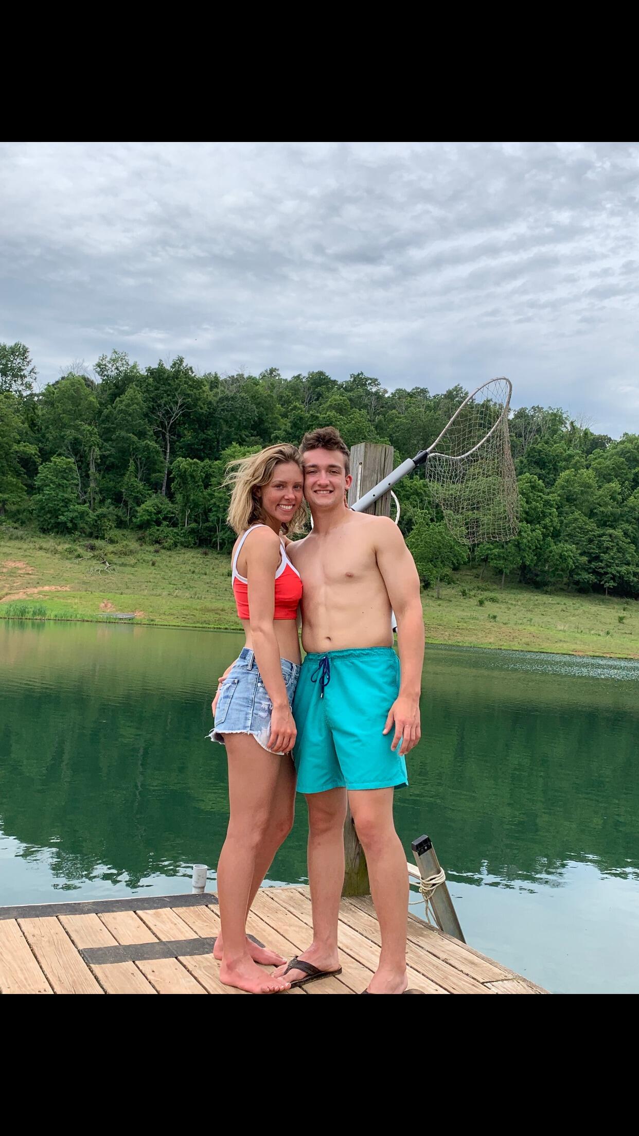 Enjoying our 1st summer together 
