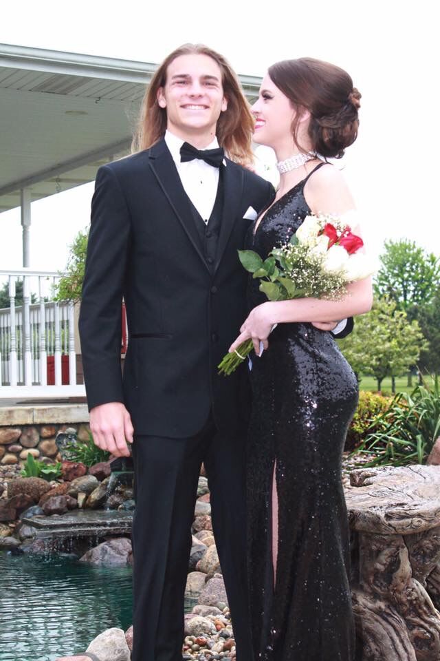 Emily & Dave went to Prom together in 2017. 