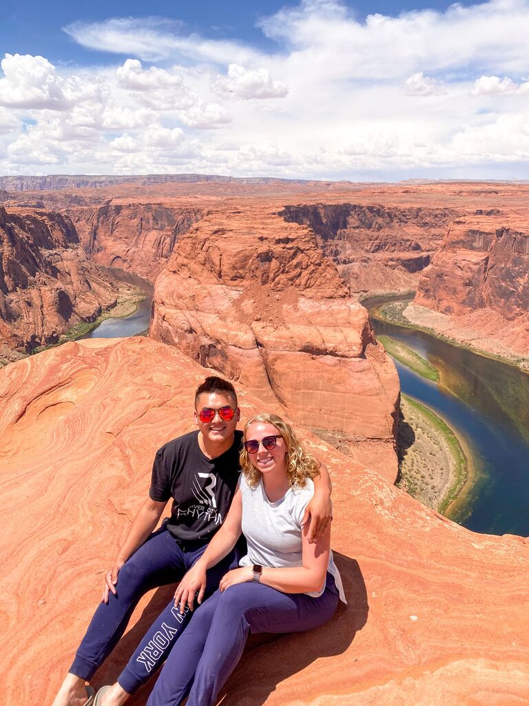 They take their first road trip together to Utah and Arizona, stopping at a total of 4 National Parks and 2 Arizona State Parks. 