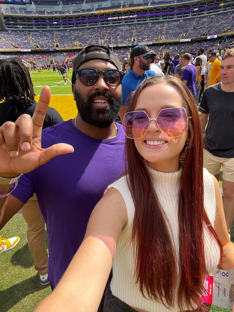Ahh yes. More sports. Geaux Tigers!