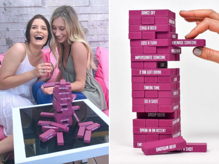 Family Game Night Ideas: Jenga with a Twist!