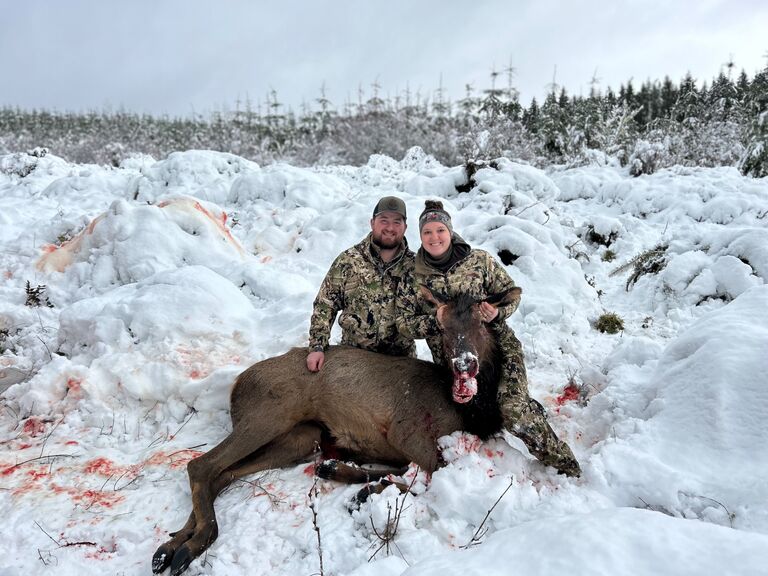 Alicia’s first Elk!