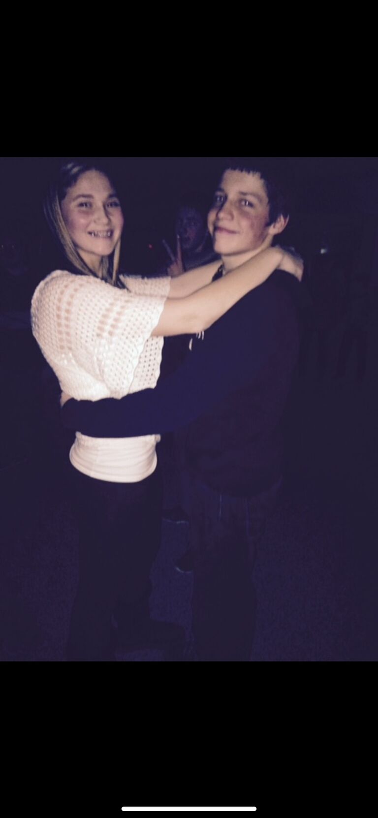Our first Junior High dance together!