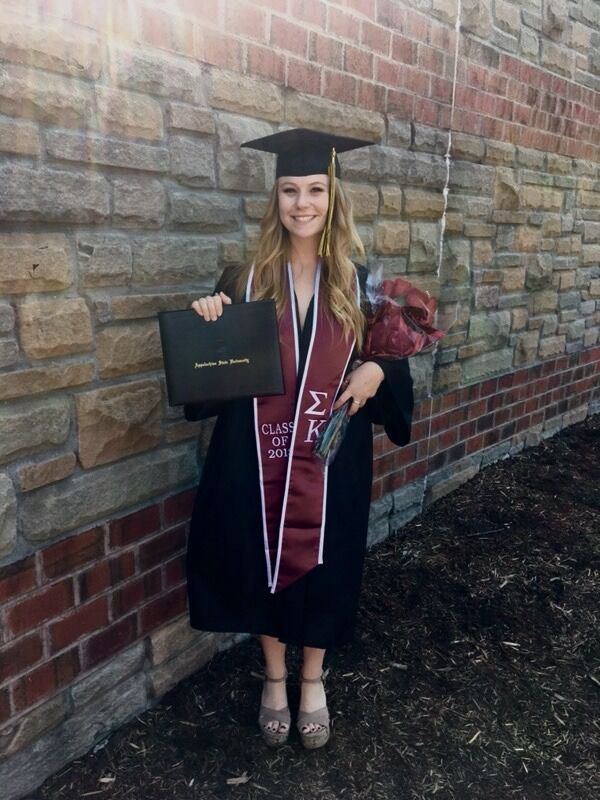 and me starting my internship in Charlotte after graduation, we decided to part ways.