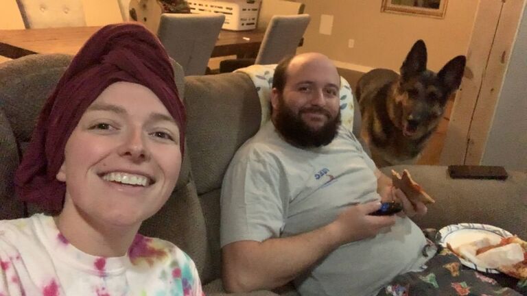 Our first night in our home!