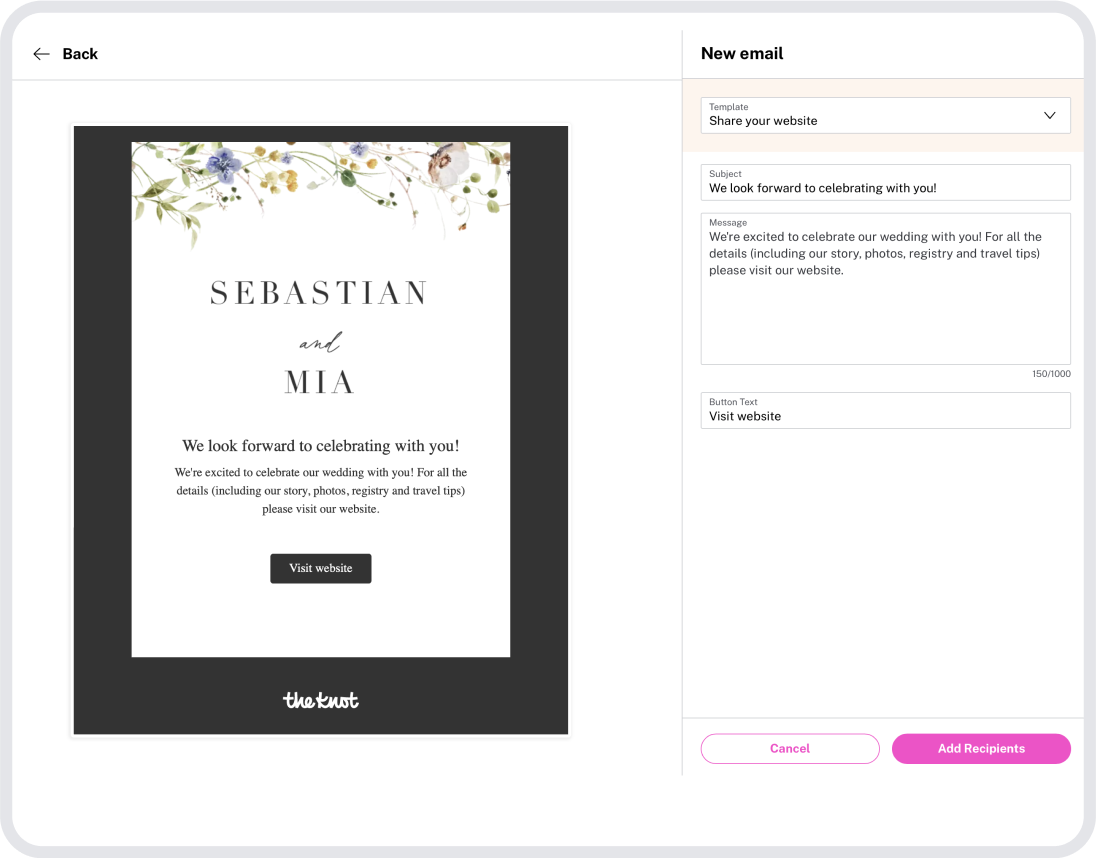 guest list tablet