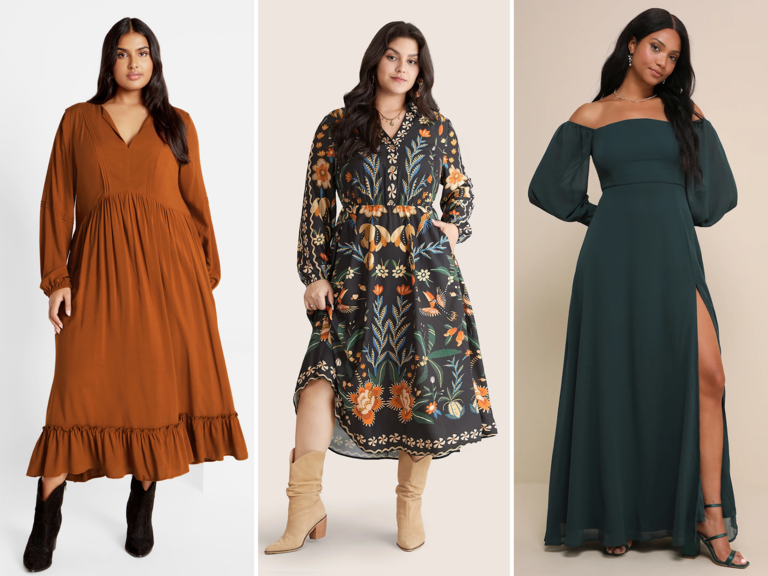 18 Trendy Plus Size Wedding Guest Dresses For Fall 2024