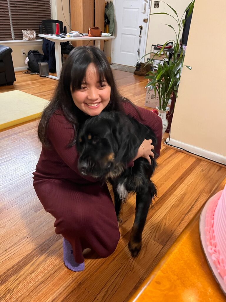 Thida and Oreo!
