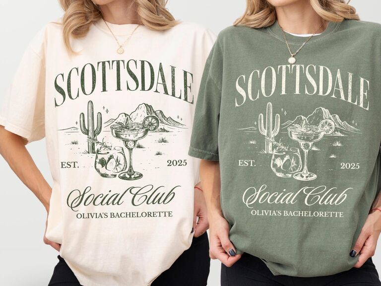 Scottsdale bachelorette shirts