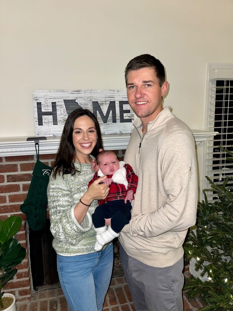 First Christmas as a family of 3!