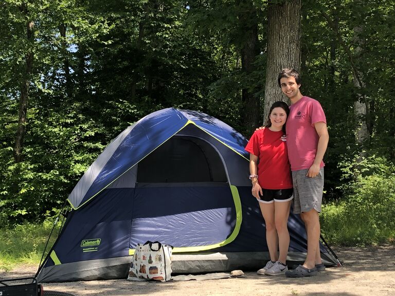 First camping trip at High Point
