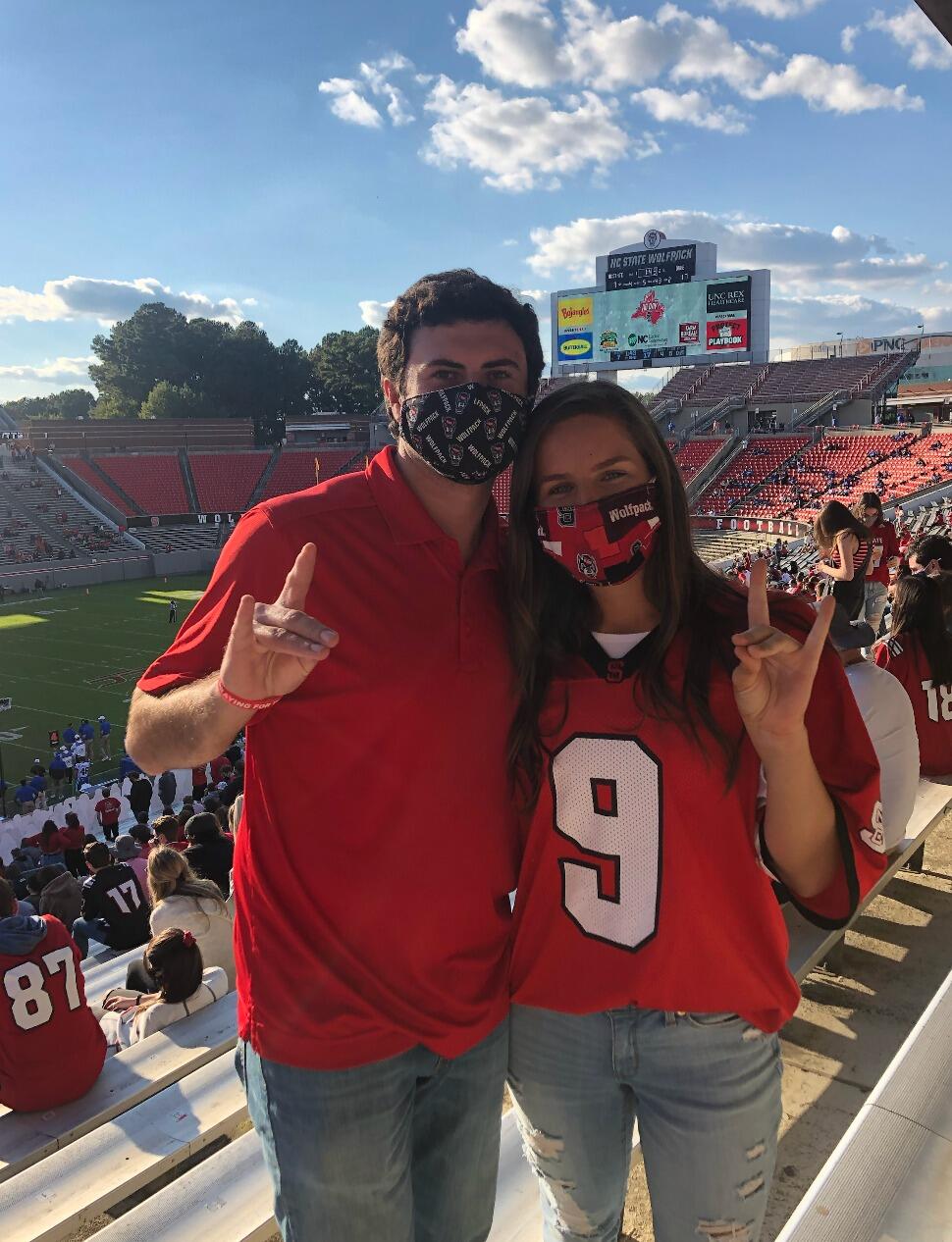 Second season of football in Carter-Finley! Becky's sophomore year and Cameron's Junior!