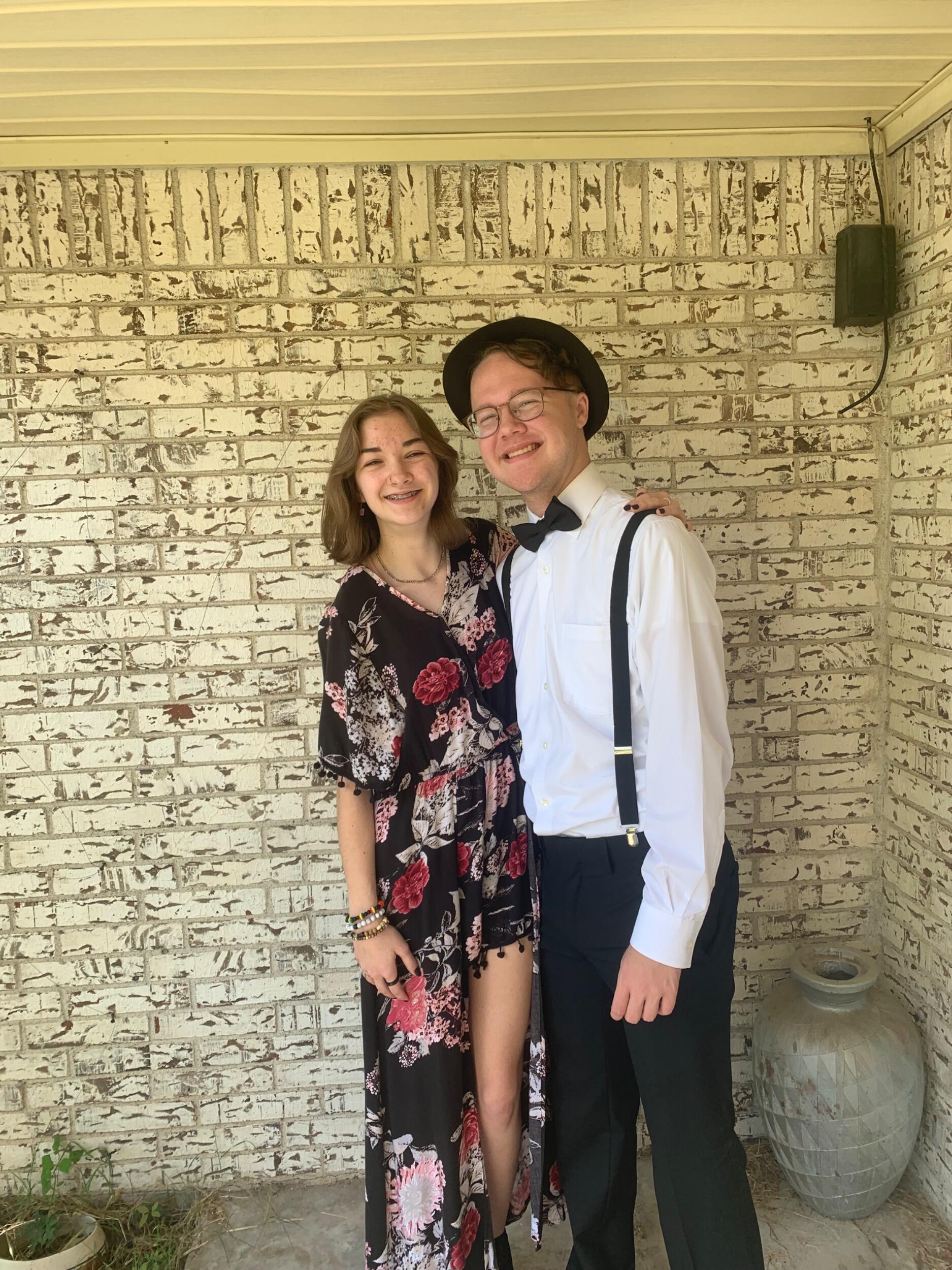 Going to a wedding together 