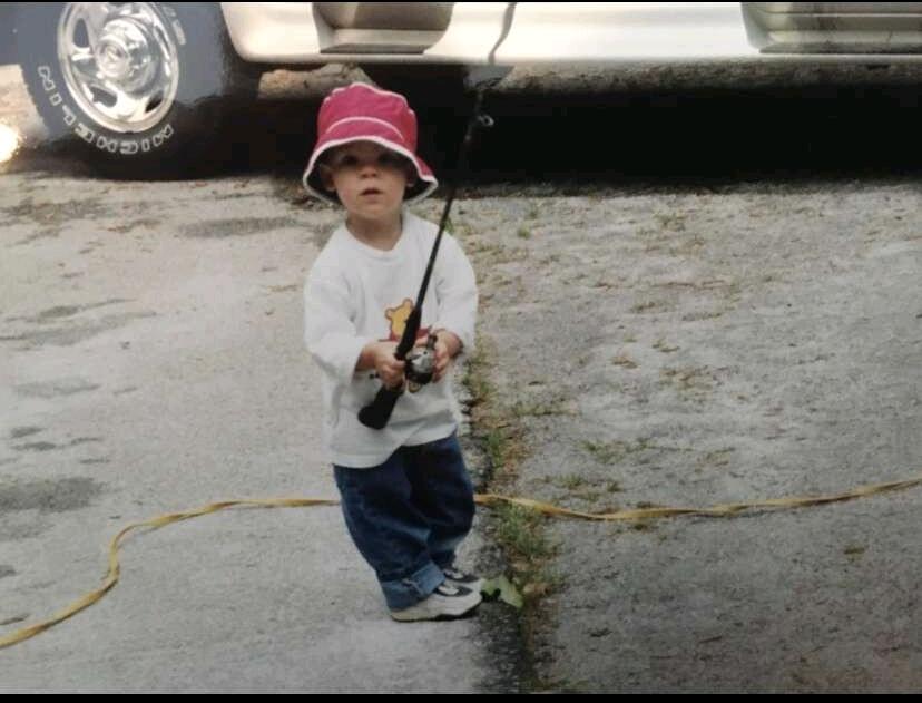Fisherman Samuel 
~3 years old