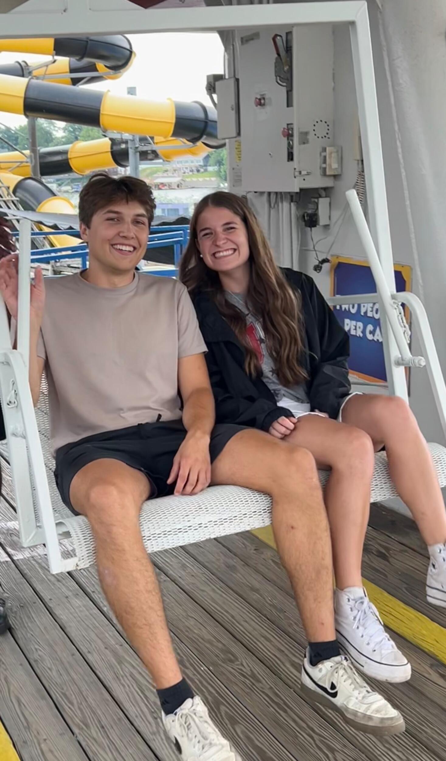 Spent the 4th of July together at Indiana Beach! 