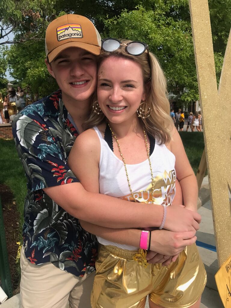 Vanessa's Senior year Kappa bid day, Philip's Junior year as a Delt Sig @ Mizzou
