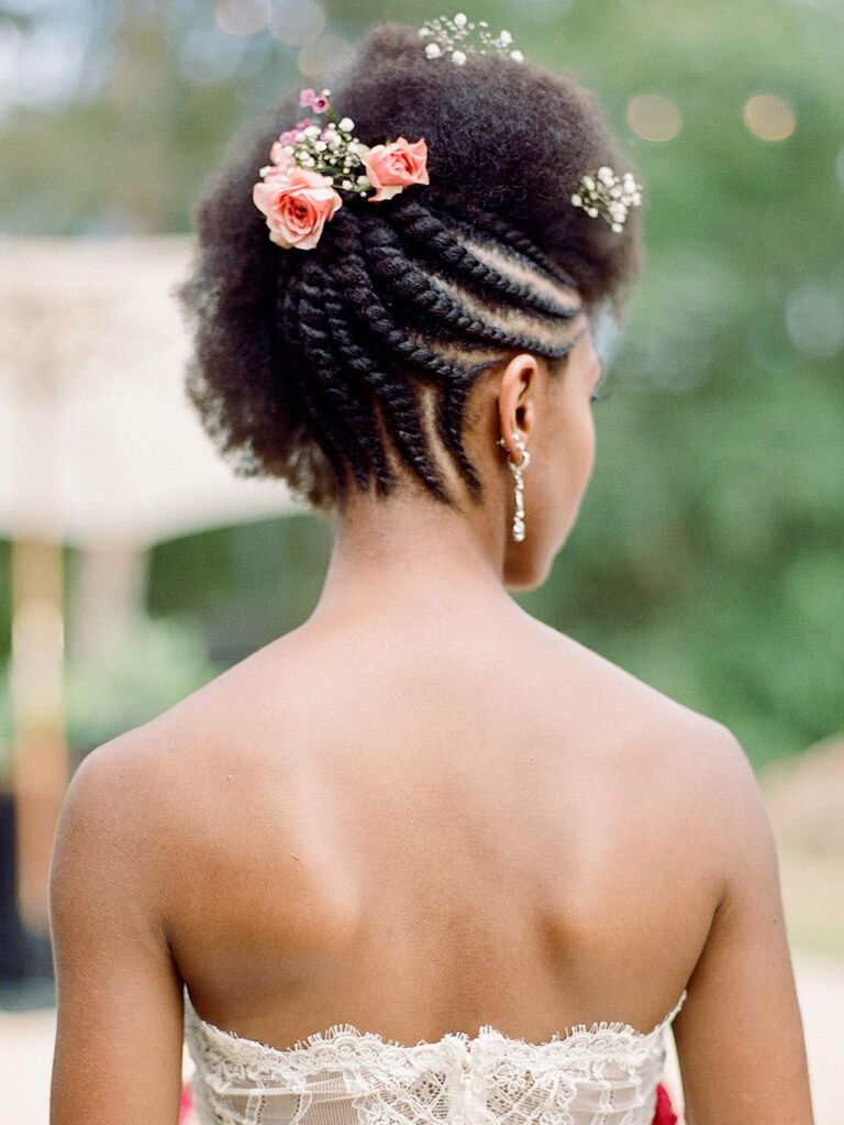 bridesmaid hair accessories for short hair