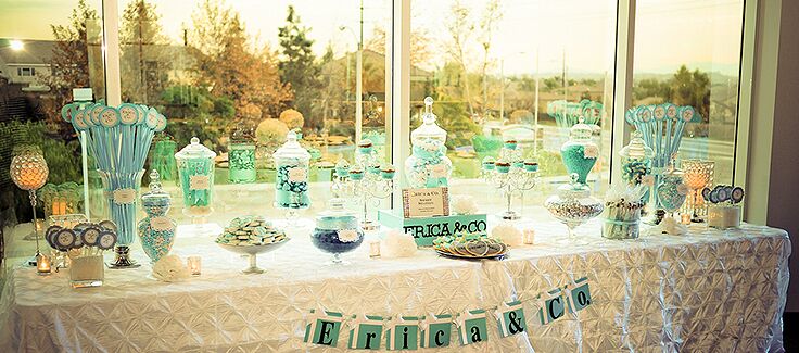 tiffany and co sweet 16 decorations