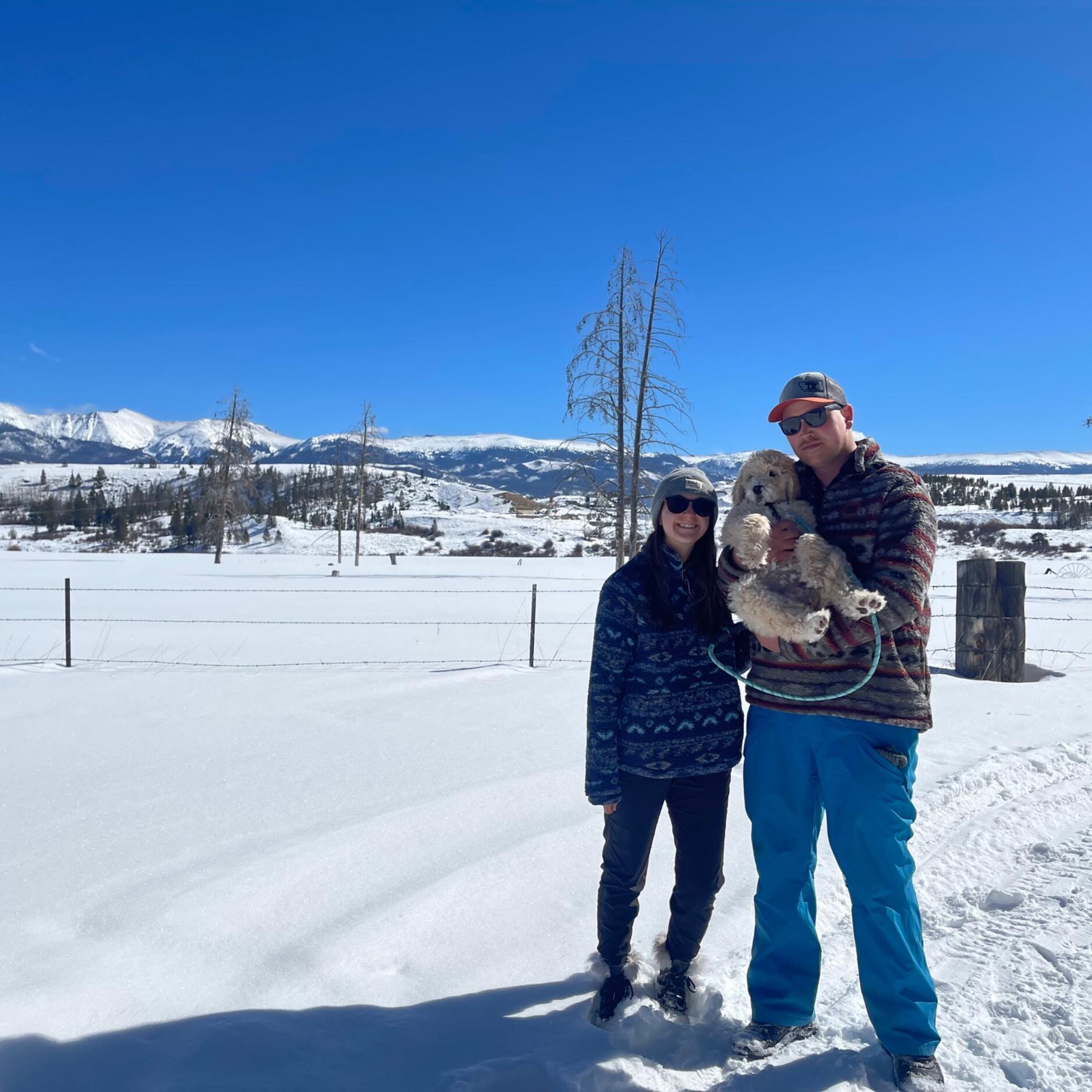 After Ally graduated from MSU we lived together in Pueblo, CO for a bit and adopted Kona. 
