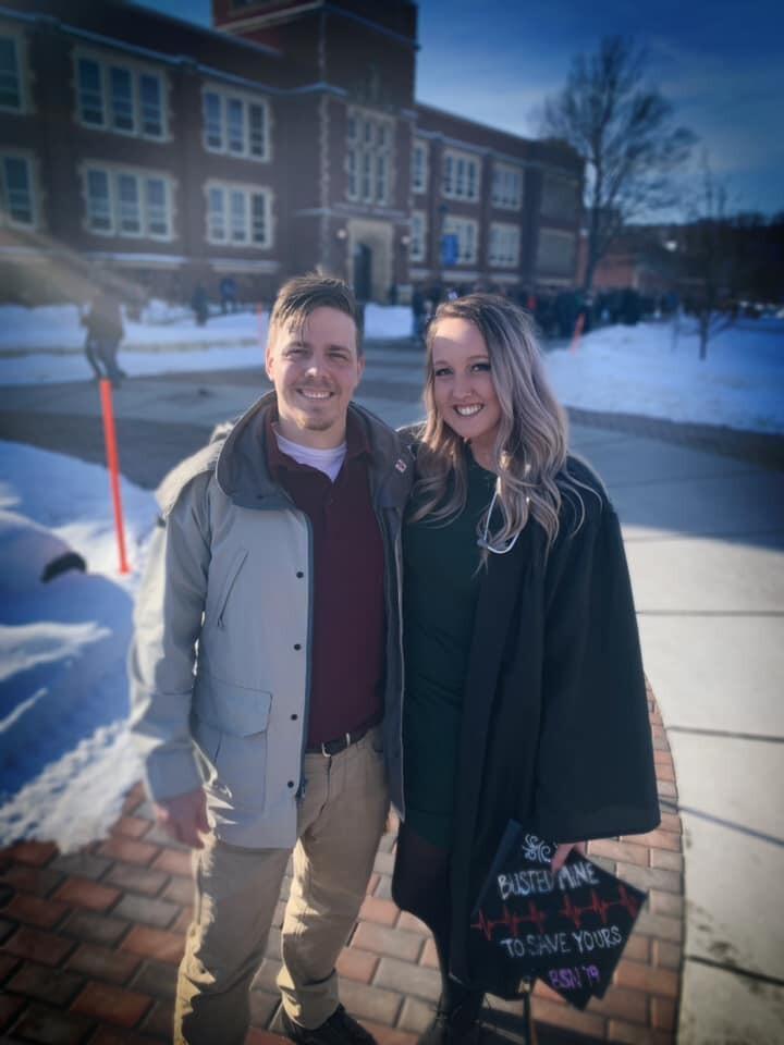 Jordan Graduated Nursing School from UWEC in 2019. 