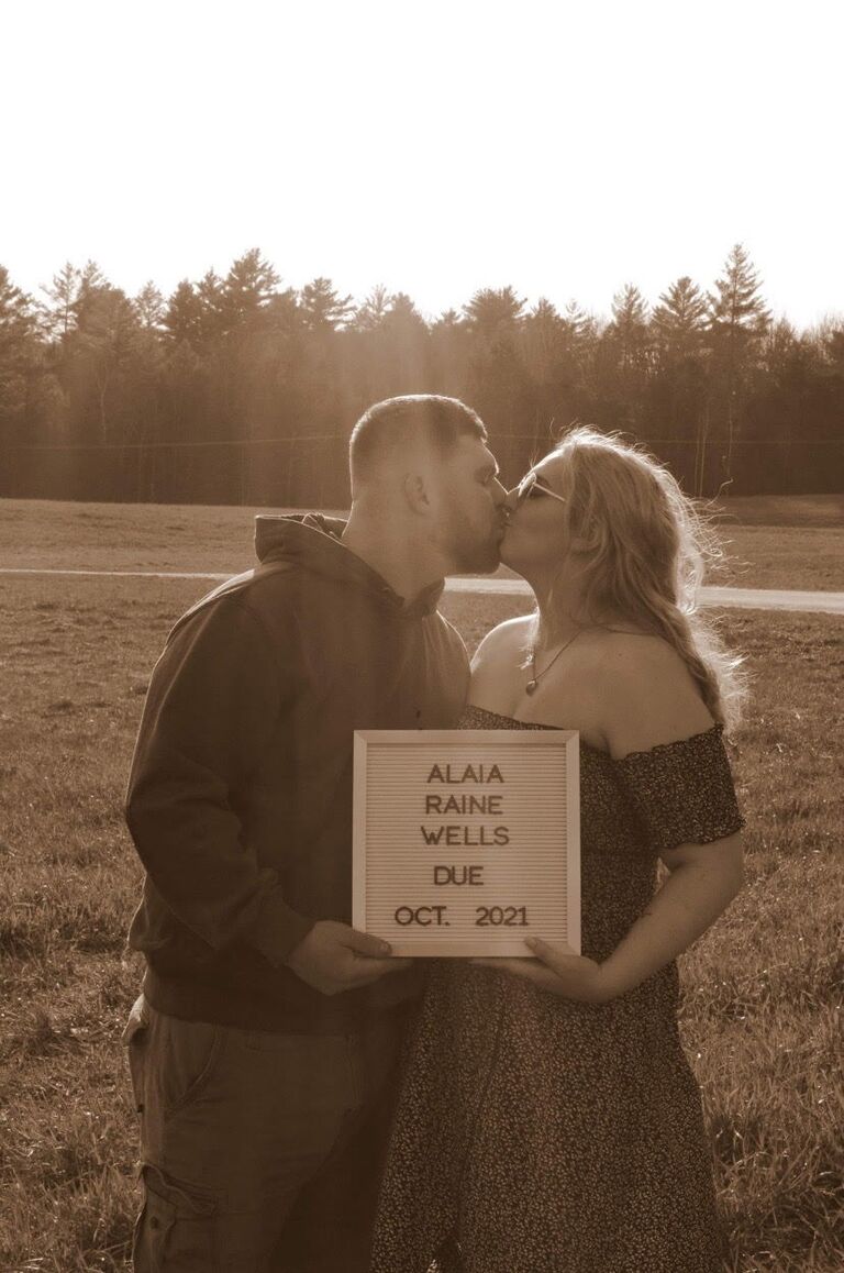 The day we found out we were adding another little girl to the family 