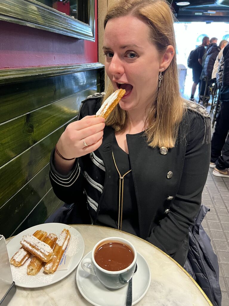And just like that Emily caught the travel bug.  Matthew would like to think it was due to the trip itself but they both know it was mainly down to the fresh churros