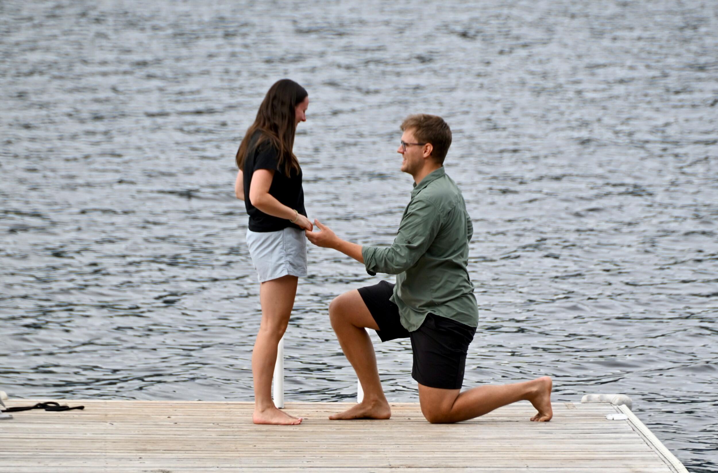 Back in our favourite place for a perfect proposal!