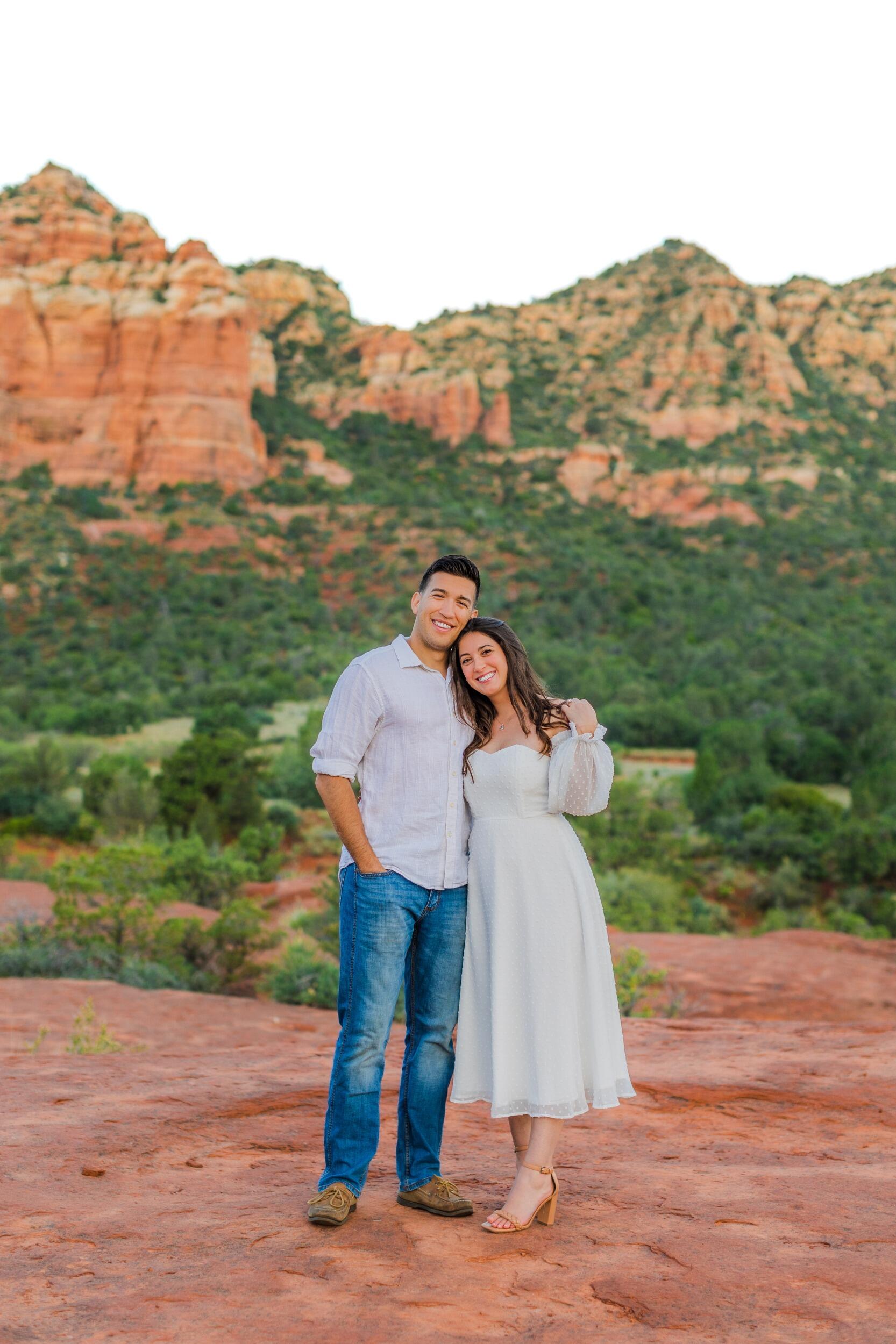 Engagement photos in magical Sedona!