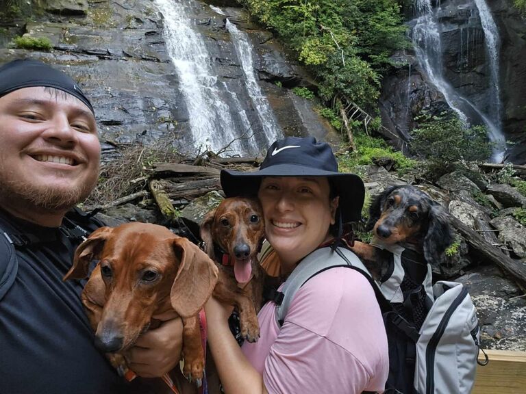 Family Vacation! Anna Ruby Falls. Helen, GA.