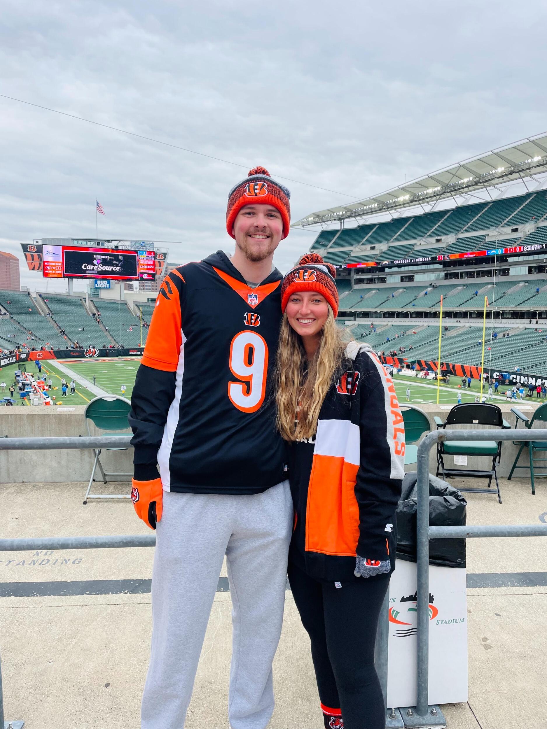 2nd trip to Cincinnati, OH. First Bengals game!
