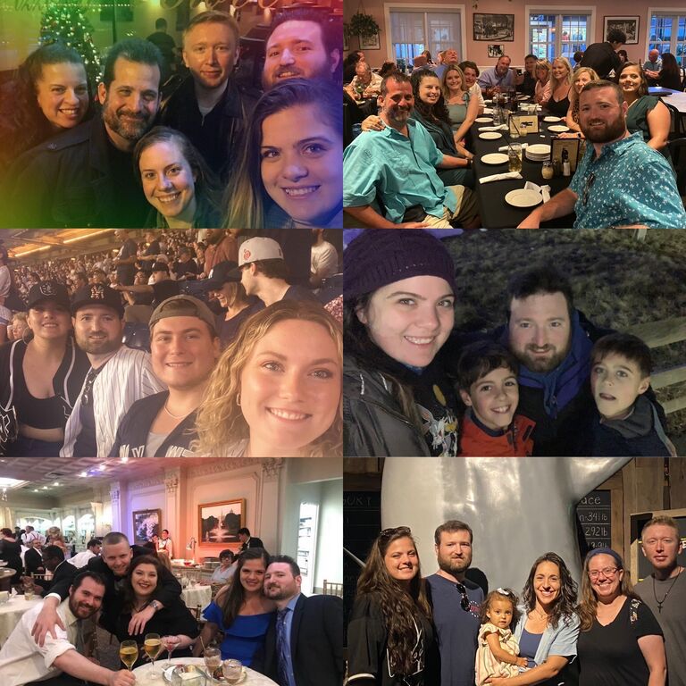 Over the years both Sean and Amanda became very close with each other's families. This was especially important to both of them as they navigated the trials of the pandemic and accomplished many things throughout their relationship. 