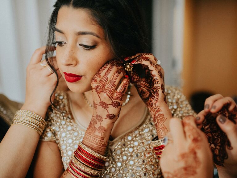 Intricate bridal henna tattoos by Pat Robinson Photography