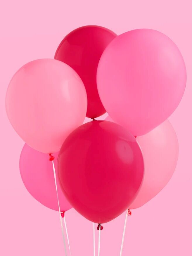 Hot pink balloons from xo, Fetti for your Mamma Mia bachelorette party