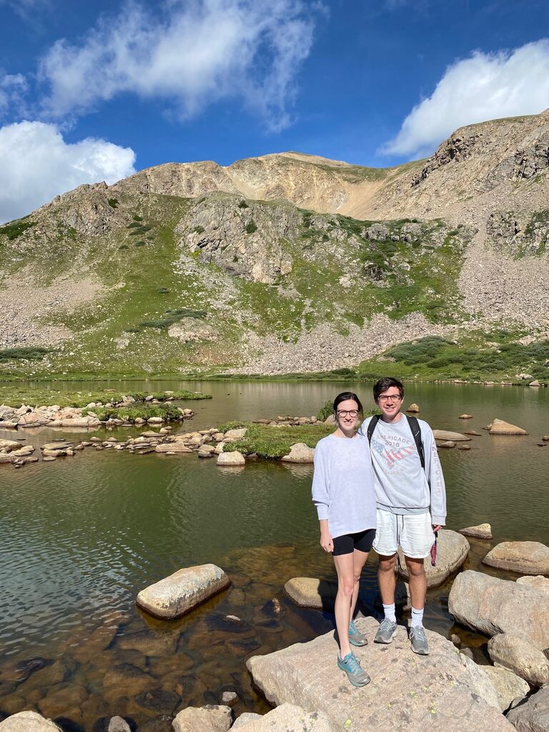 Our first hike in Colorado