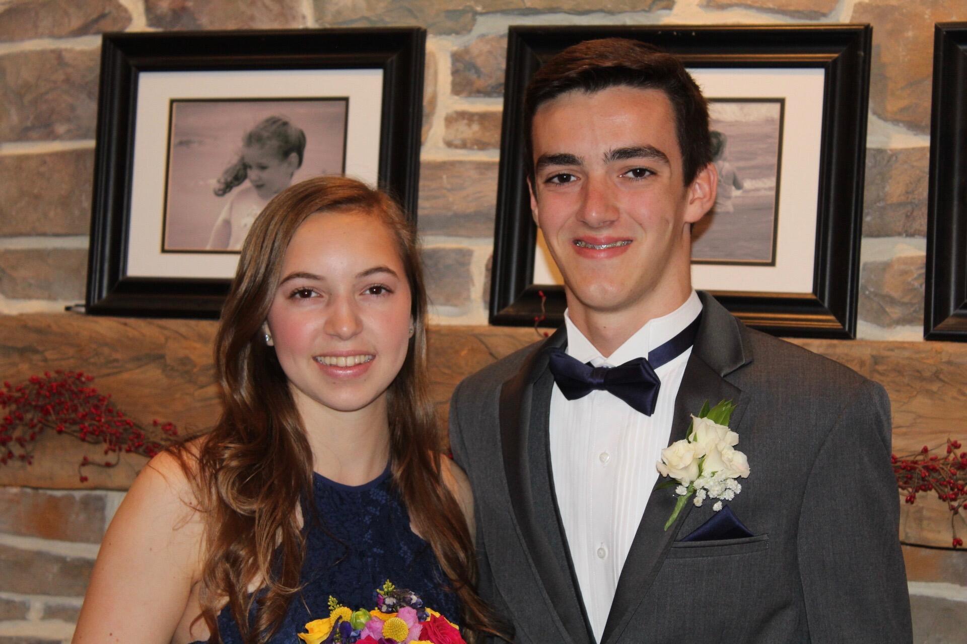 Wes and Julia first met when Julia started working at Limoncello in Chester Springs, PA in August of 2016. They were both bussers working side by side as coworkers and friends. By the spring of 2017, Julia asked Wes to Downingtown STEM Academy's Junior Prom...as friends. Wes accepted.