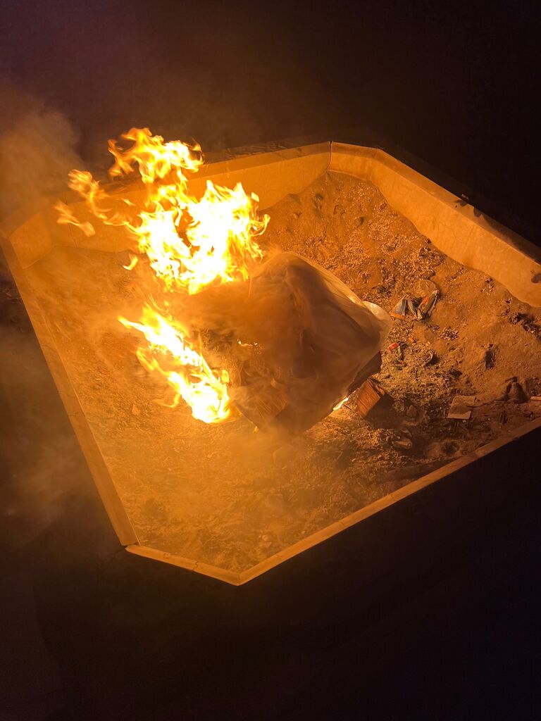 From the moment they met, Ellie felt an undeniable connection with Christopher. As they started texting and spending time together, Ellie took it upon herself to be Christopher's tour guide, introducing him to the best of San Diego. They enjoyed beach bonfires (as shown in this picture), practiced judo together, and went on picnics—all while remaining "just friends."