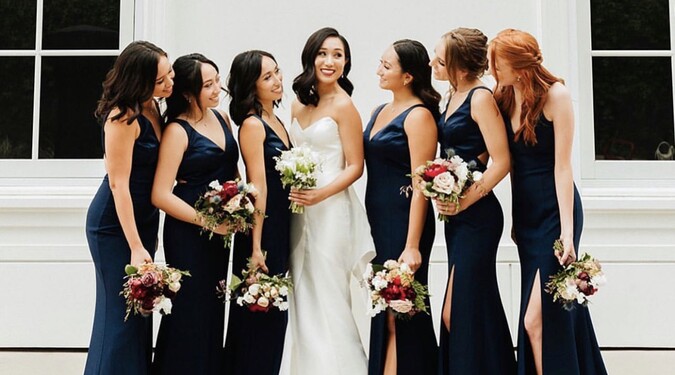 bridesmaid dresses ventura county Bella - Orange + Updated Prices Green Prom Dress Matching RUNWAY Size:38/(S)