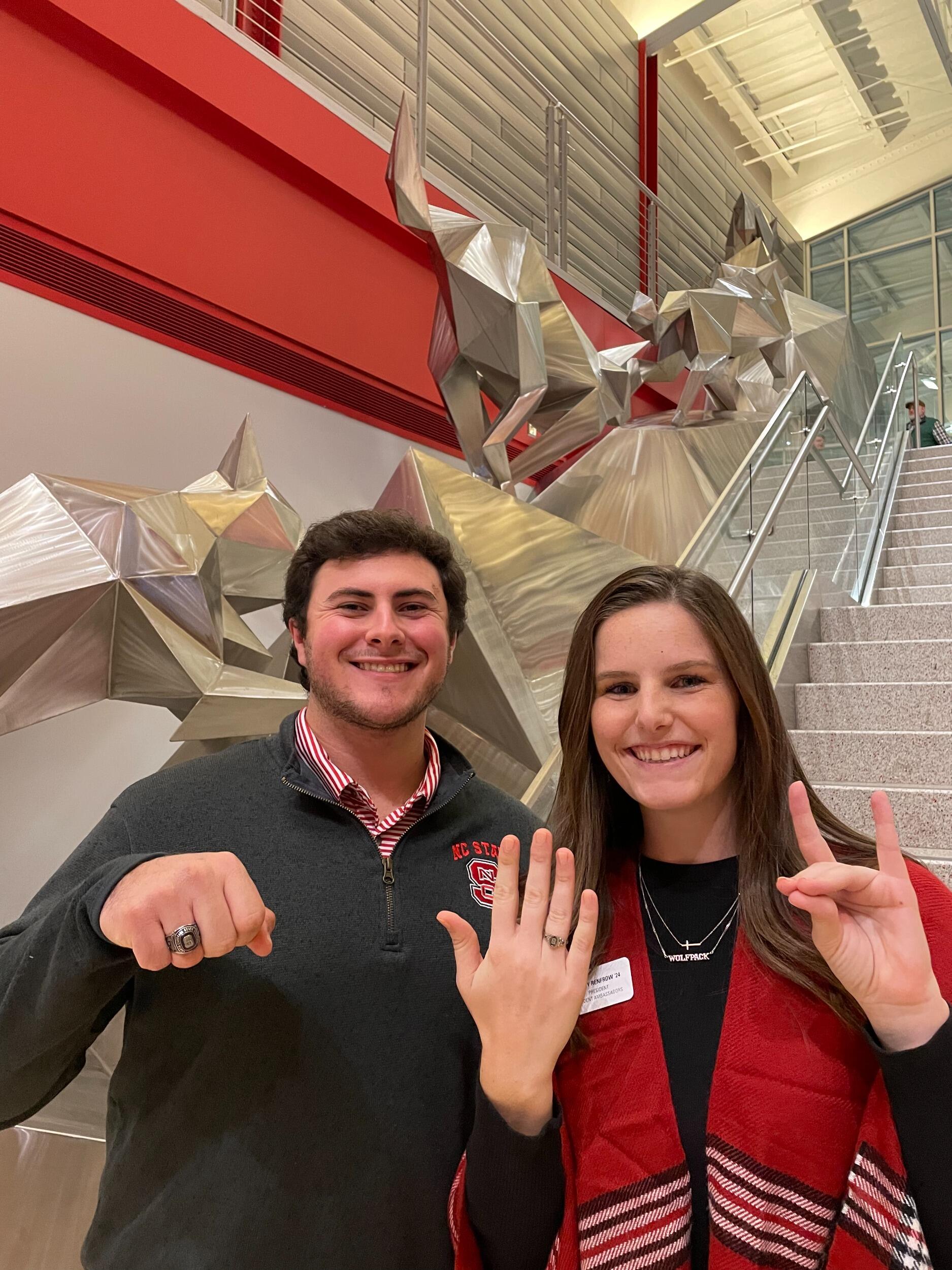 First set of rings acquired!