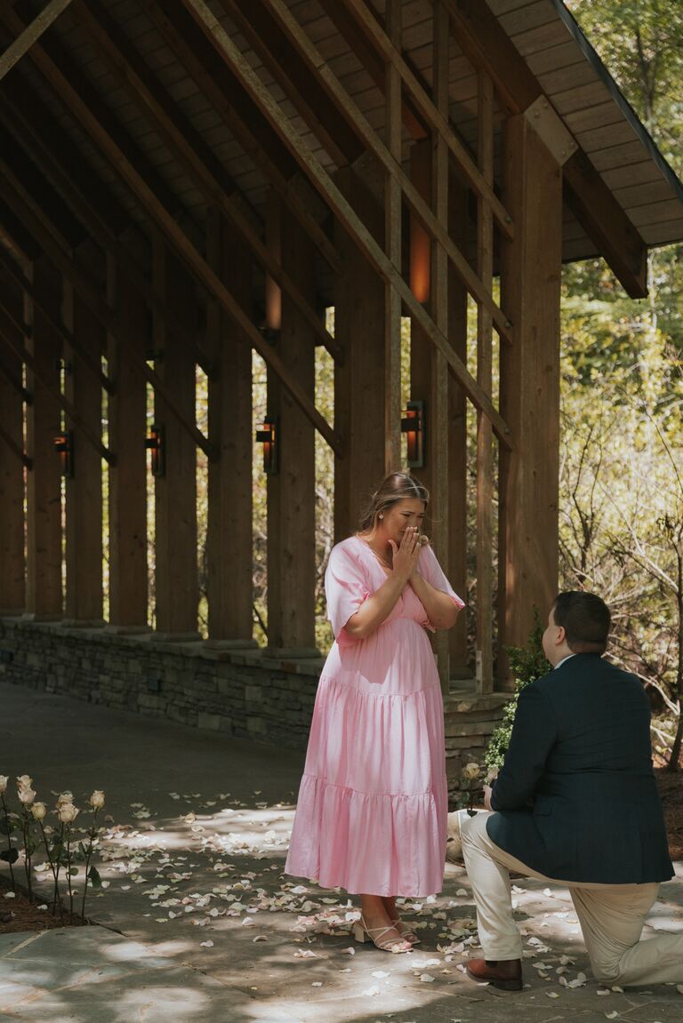 Caleb proposed and made it officially official! The sweetest day of my life!