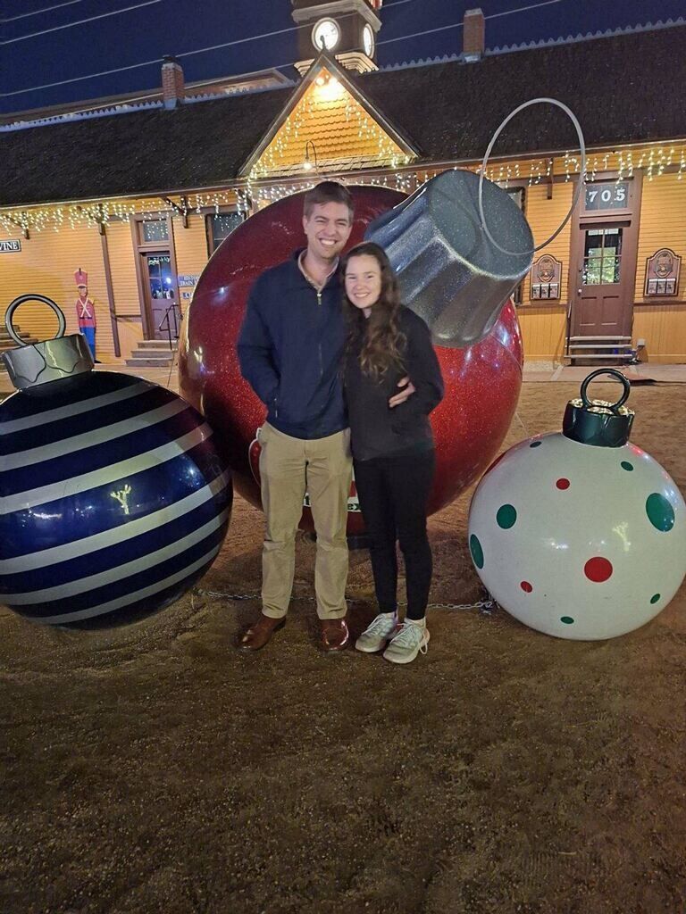 A Texas Thanksgiving trip turned Christmas capital celebration with Matthew's family led them to Grapevine with his Granny right before heading back to NC.