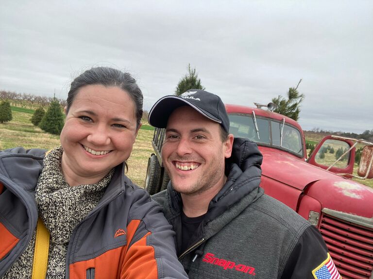 Christmas Tree Hunting at Eckert's