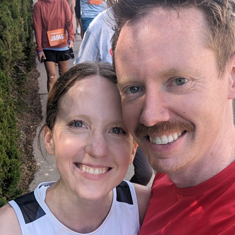 Running the BolderBoulder, meeting the family, and setting personal records!