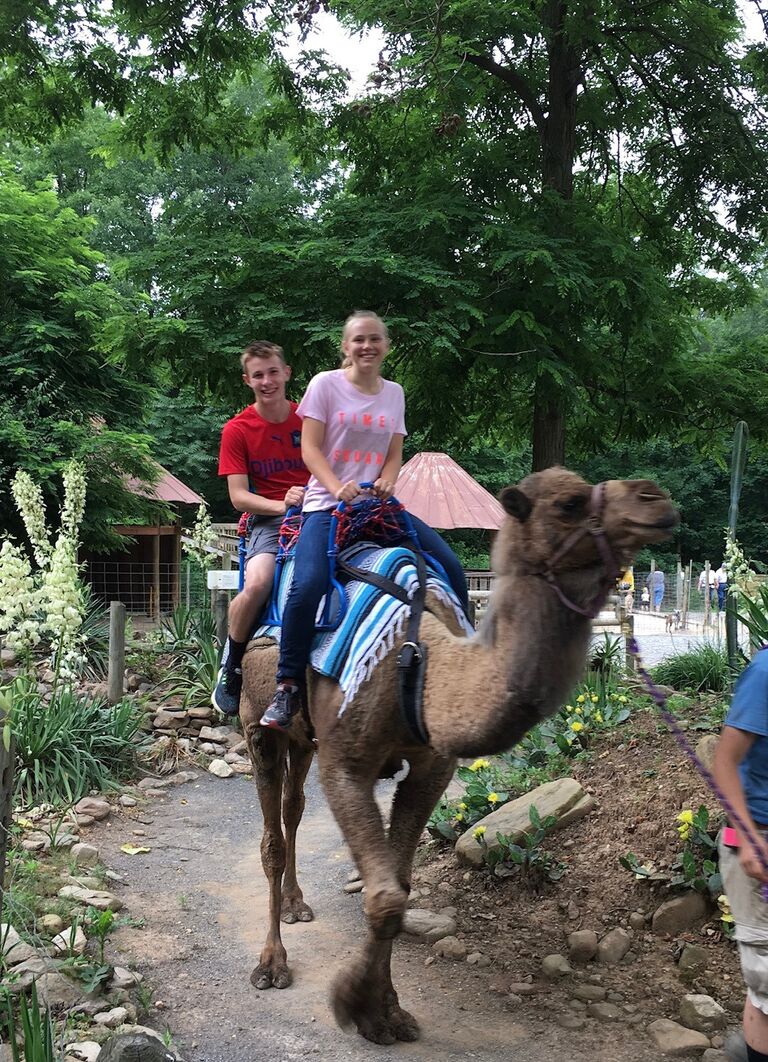 Catoctin Zoo.  One month after we started dating.